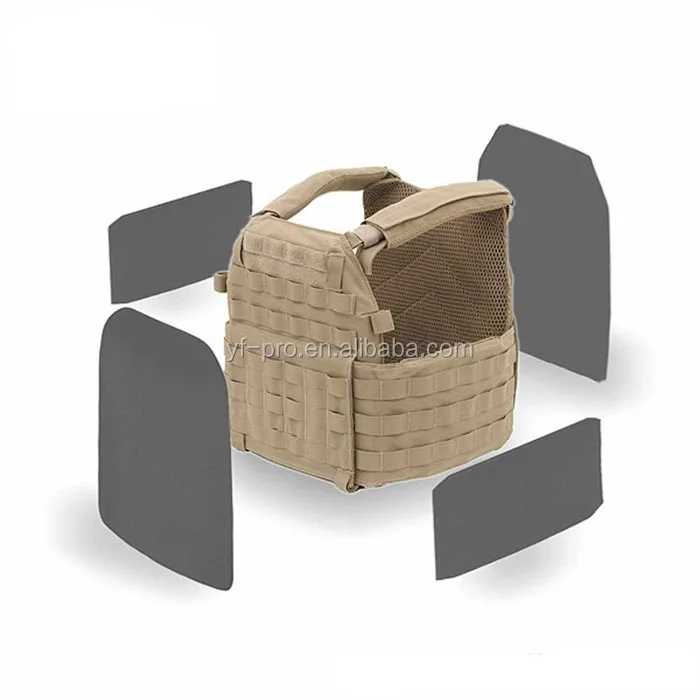 PPE DEFENSE Security Ceramic hard plates tactical Vest Insert Hard plates STA/ICW ceramic plate