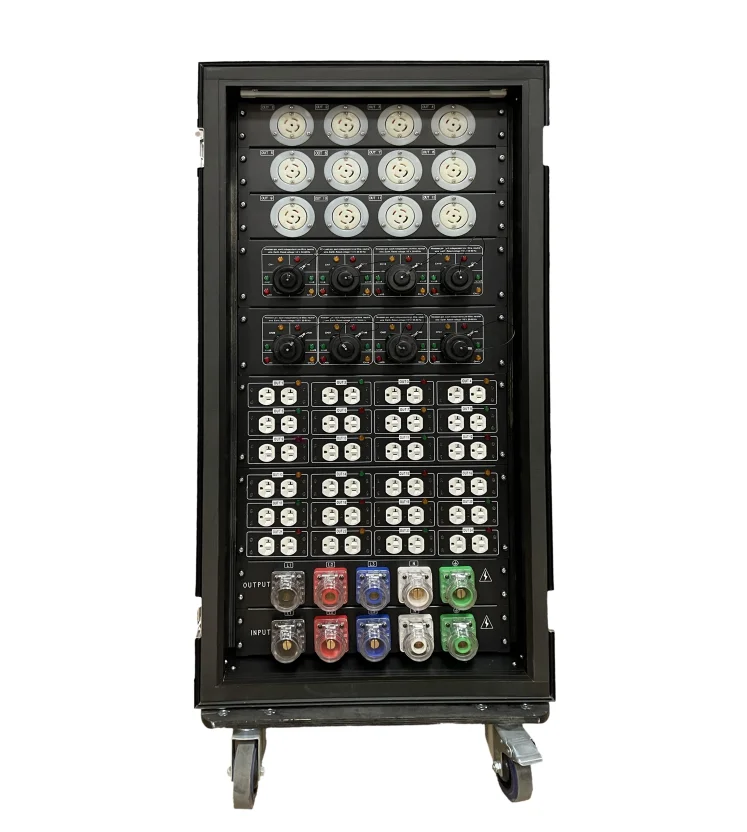 19pin socapex 24 20A American plug output power distro