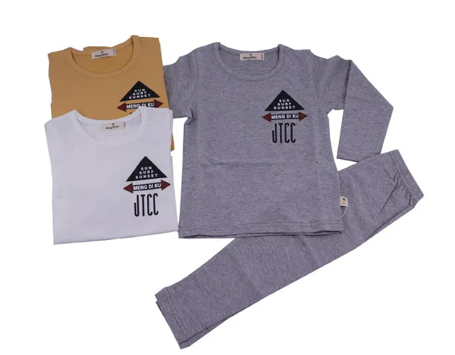 
Wholesale new style baby clothes boy long sleeve infant clothing sets 