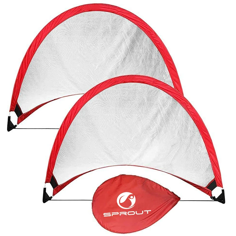 Size Custom Kids Outdoor Set Portable Pop Up foldable Soccer Goal