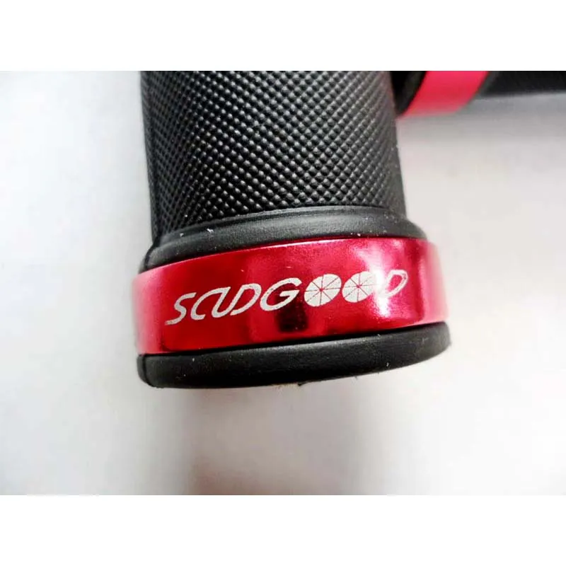 Mountain bike handle bar grips with Lock-on