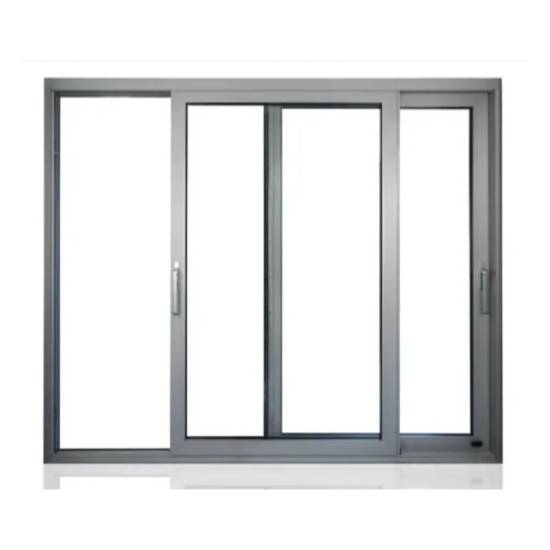 Hot sale tempered glass energy efficient Low price new products low-e glass double glazed aluminum sliding windows