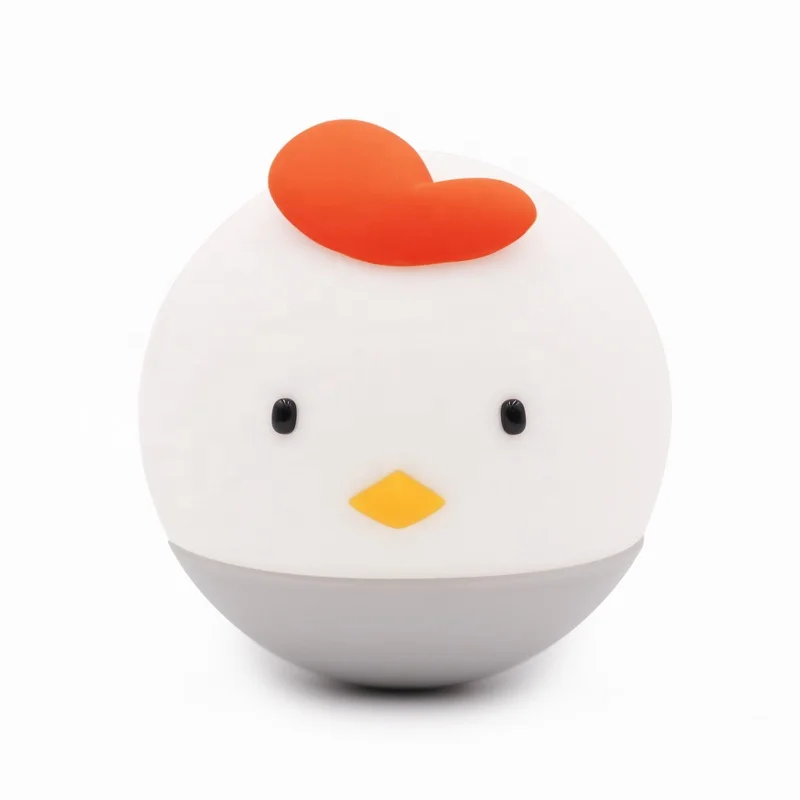 lamp rechargeable touch light silicone night light for children baby kids