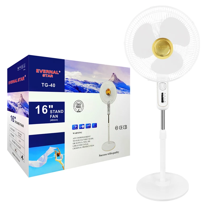 EVERNAL STAR STAR TG-40 New popular 220V ac 16 inch smart inverter stand fan stand electric fan etl xia men electric fan