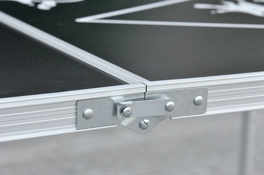 Распродажа с завода, складной стол для вечеринки на открытом воздухе, алюминиевый стол для пива и понга на заказ