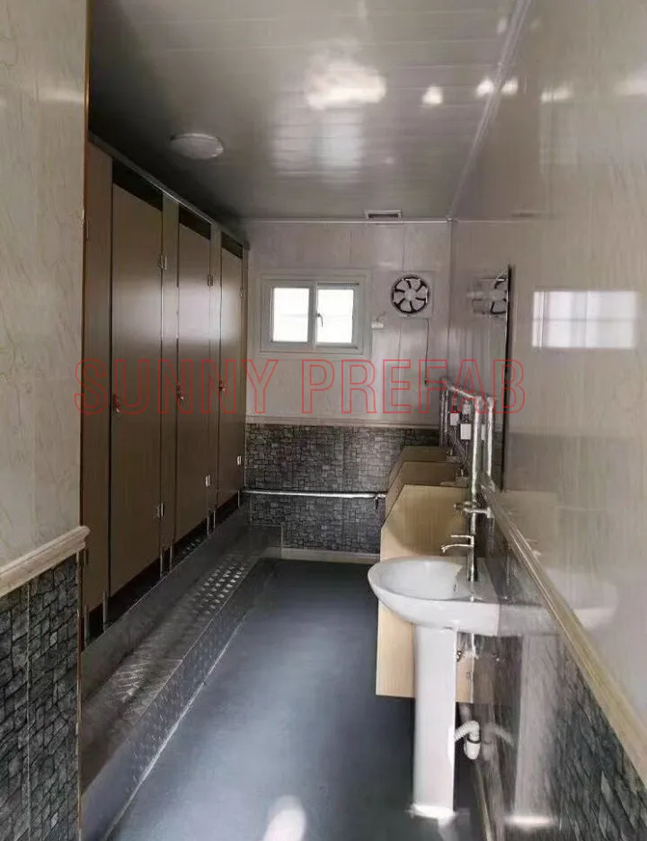 bathroom house steel mobile luxury home modular flat pack sandwich panel toilet bathroom  prefab container house