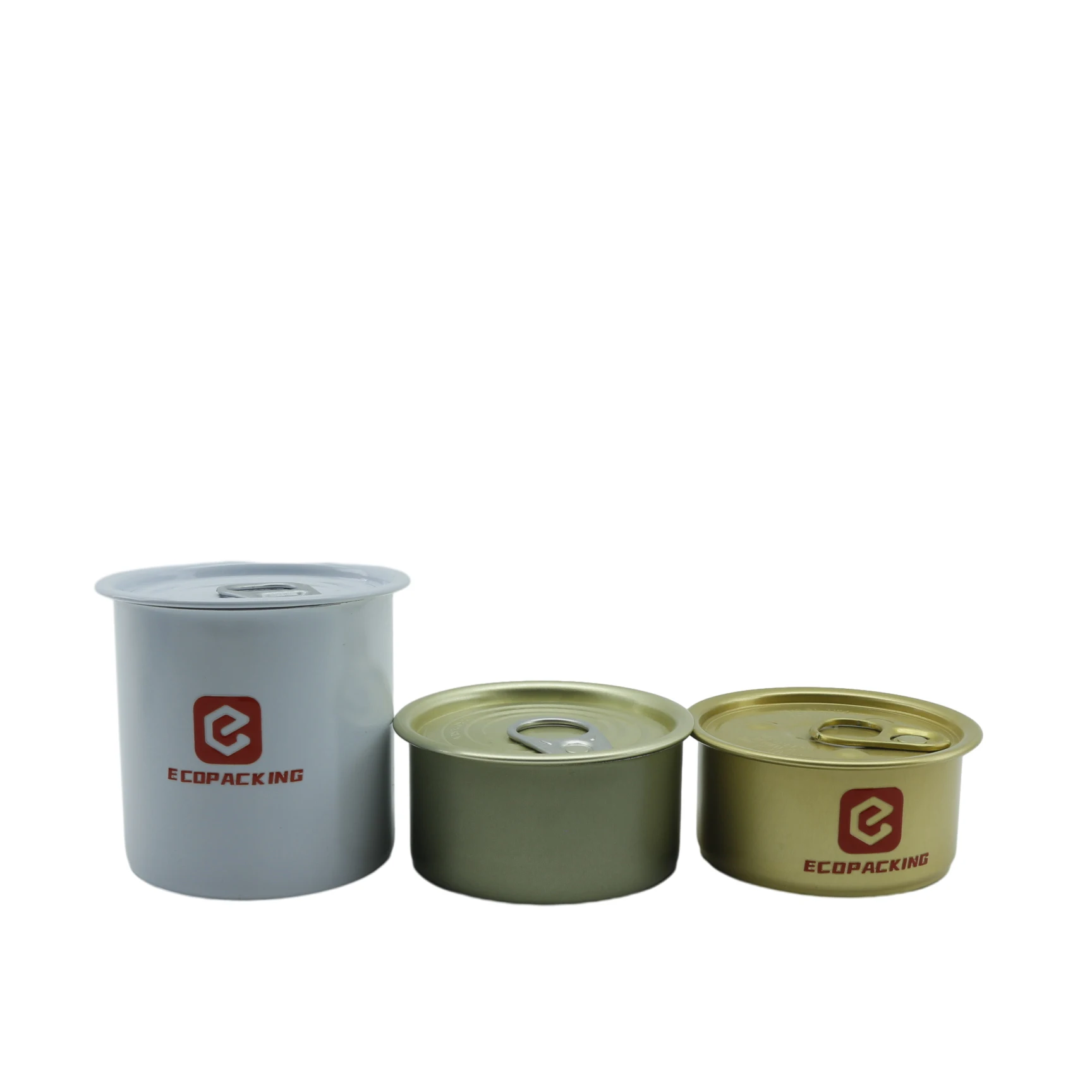 Custom tuna fish can with clear top lid canned tuna fish