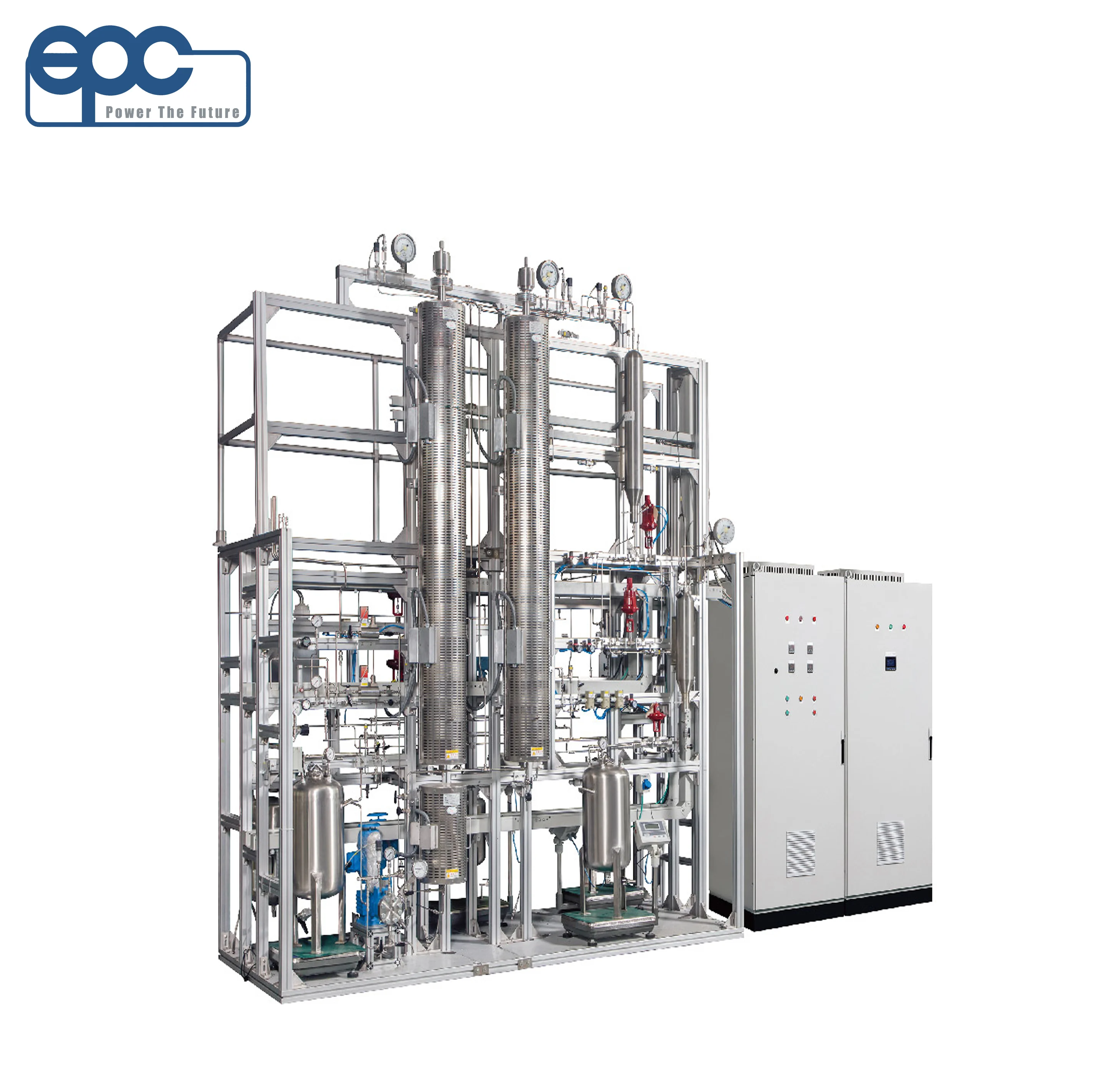 Methanation Sabatier Reactor CO2 Methane Conversion Hydrogen Energy Storage Modular Skid-Mount Containerized Sabatier