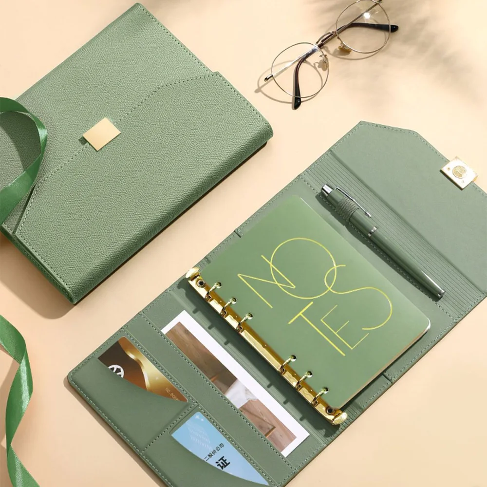 A5 High-grade Loose-leaf Notebook Customizable Exquisite Notepad Set Business Gift