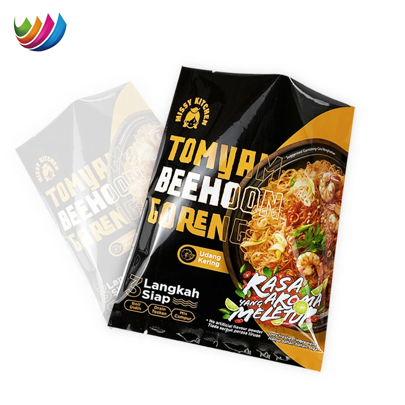 Custom Print Food Grade Aluminum Foil Spice Sauce Powder Plastic Packaging Pouch Food Spice Packaging Bag for Instant Noodles