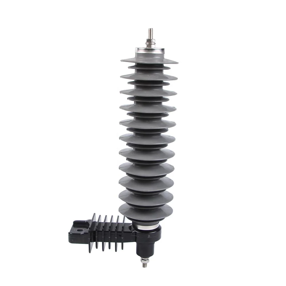 Factory Wholesale 11KV 15kv High Voltage Metal oxide Polymer Surge Protection Lightning Arrester