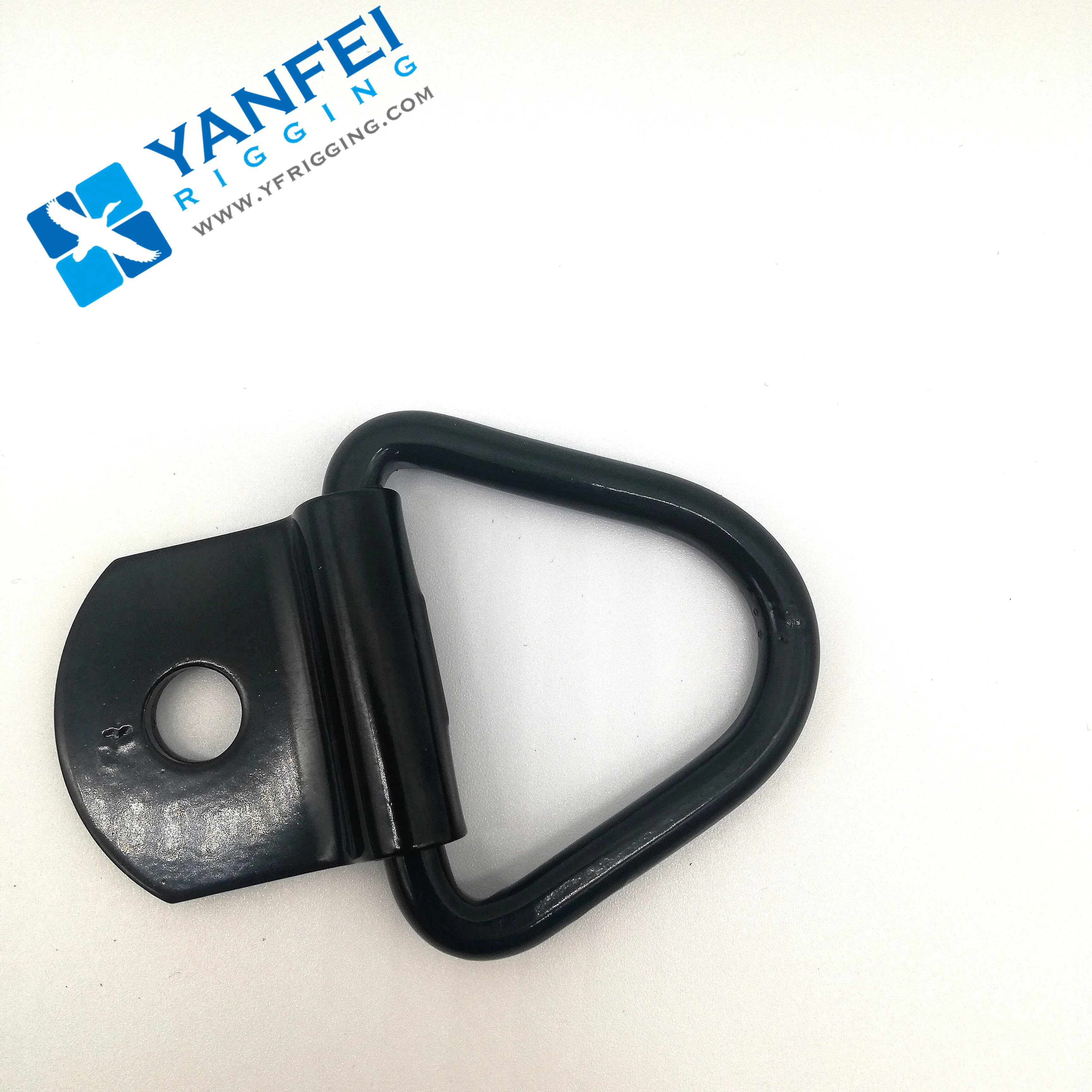 Welded Mounted D Ring Tie Down Anchor 1360kg/3000lbs Bolted Ring For Trailer Truck