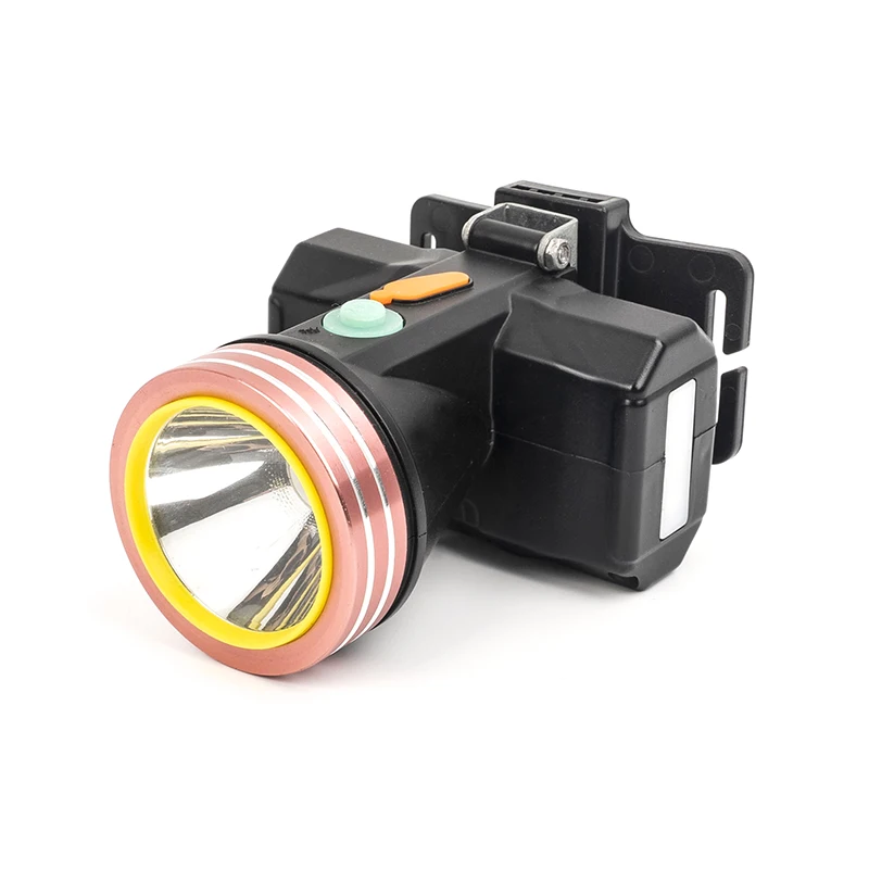 High Power  COB Headlamp for running  headlight with led display high capacity 4000mah headlamp