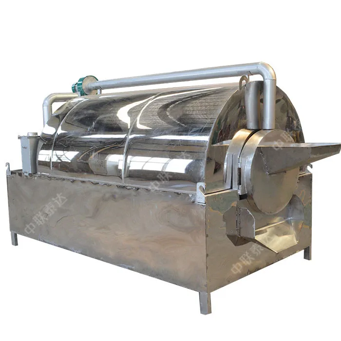 Electrical Heating TDCW Rotary Drum Dryer For Drying Mushroom Root Vegetable Spent Grain Chestnut With Factory Price