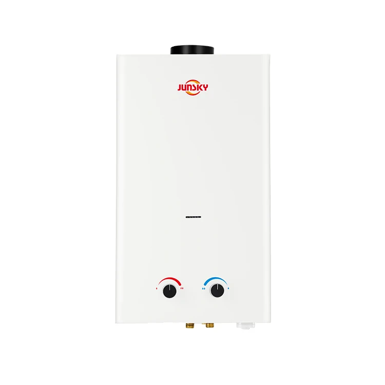 Good Quality Junsky Natural Gas Tankless Hot Water Heater Heat Exchang Gas Water Heater 12L