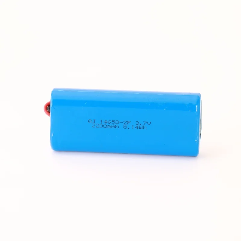 Wholesale 14650-2P 3.7V 2200mAh 8.14Wh Electric Tools Rechargeable Lithium Li-Ion Batteries Battery Cells Wiring Harness Packs