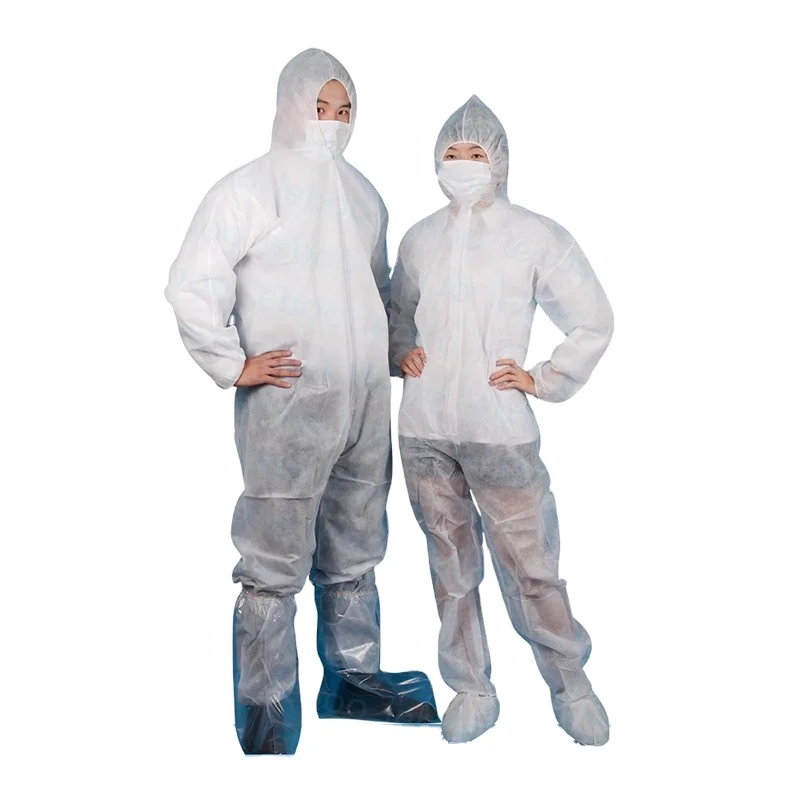 CE ISO Disposable non woven coverall surgical Type cover all PPE anti bacteria