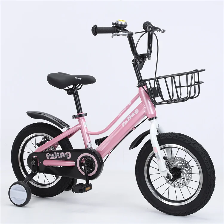 Hot sale Kids bicycle children bike 3-8 year kids bike with training wheel and basket 12' 14' 16' 18'