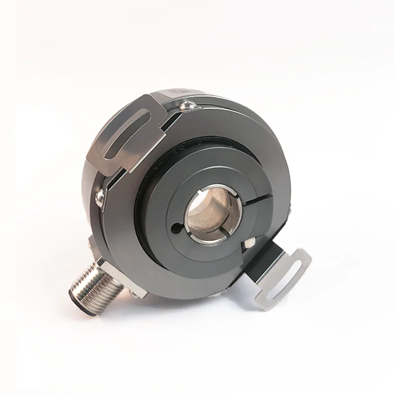 Hengxiang absolute ssi 25mm hollow shaft absolute rotary encoder rs485 KM58 16+24Bits multi turn absolute encoder