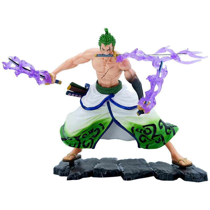 Beautiful collection pvc figure Wano Country Kimono Gk one pieces toy figure zoro anime action figure