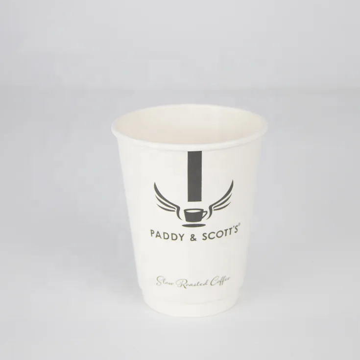 eco paper cups factory price printed custom take away  for party wholesale