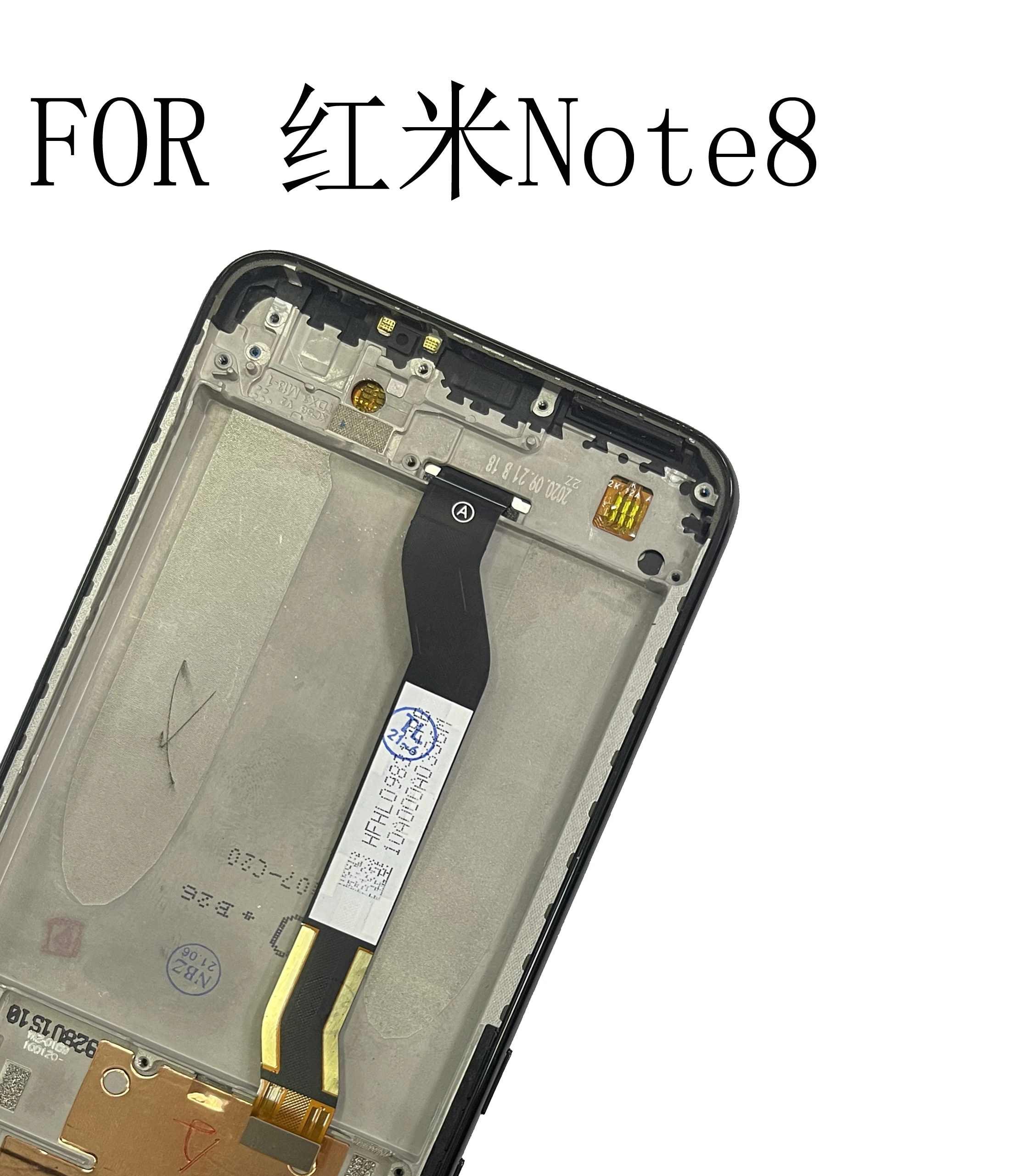 Быстрая доставка для Xiaomi Redmi Примечание 8 Pantallas сотового телефона LCD сенсорный экран с рамкой Note