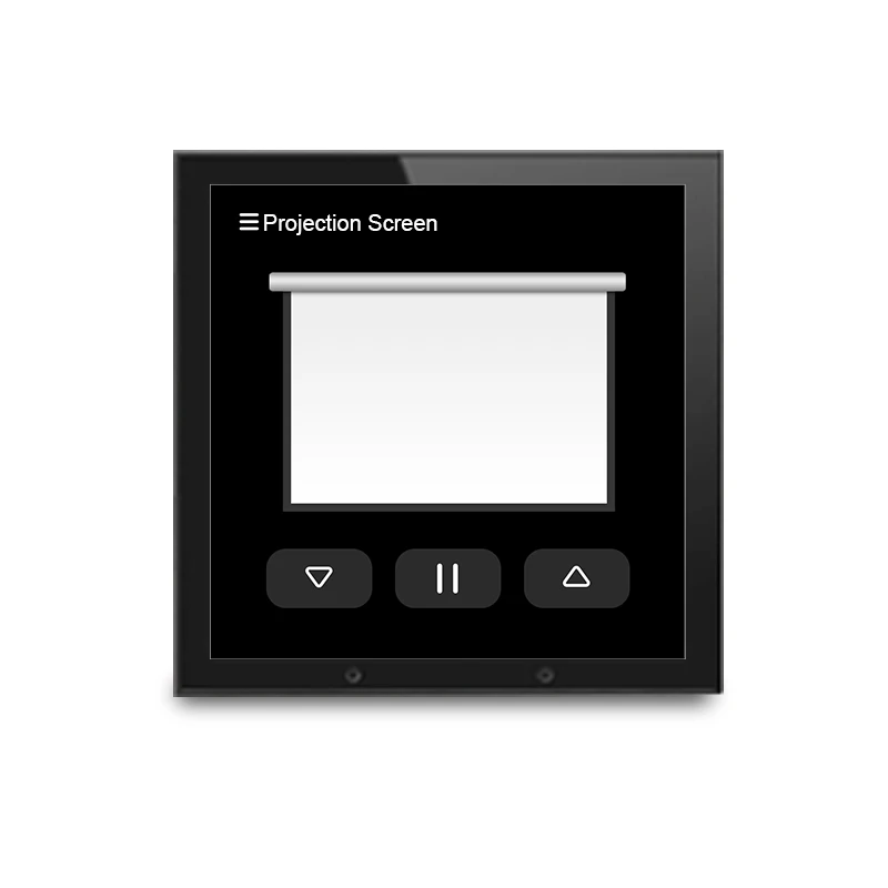 2022 New arriving 4 inch touch screen dimmer switch scene panel smart home Zigbee gateway system app remote and voice control
