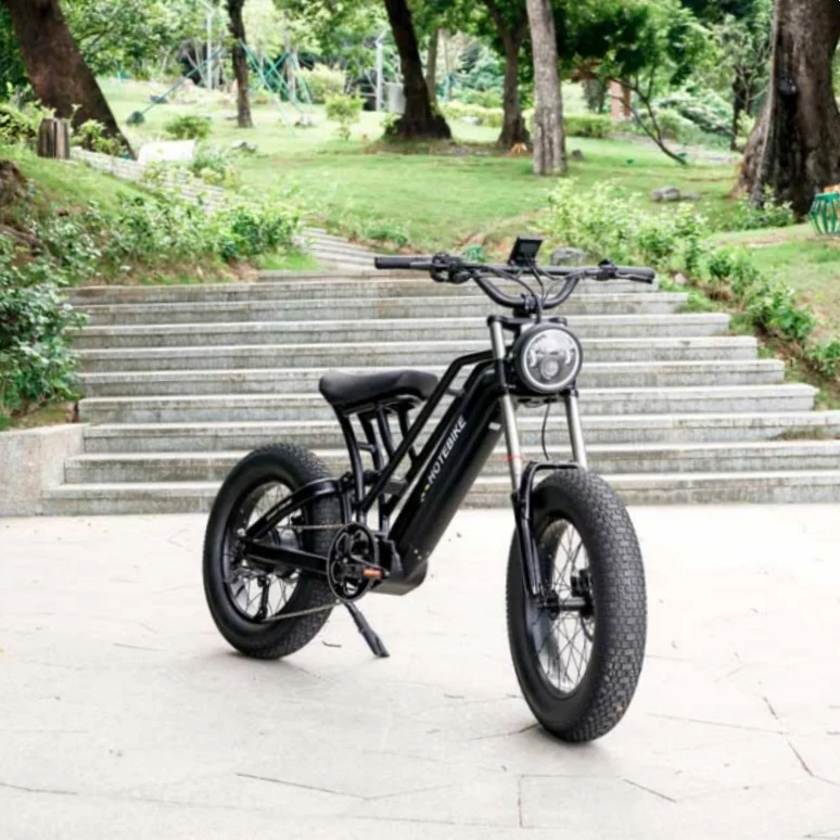 high power 48V 750W 1000w electric bike 20 inch 73 super dual  motor full suspension 7 speed electric motorcycle