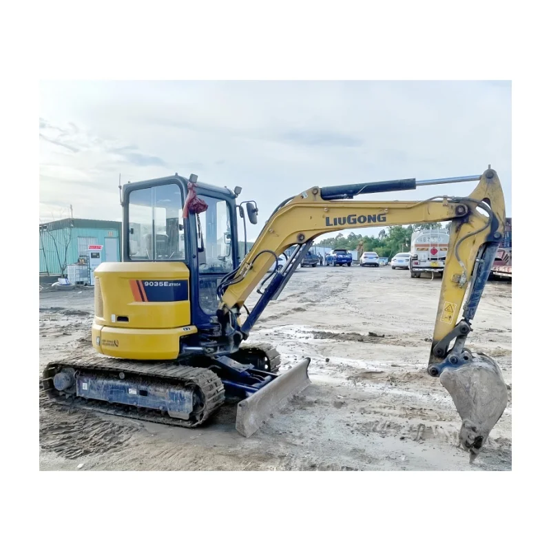 Low Prices Mini Excavator LiuGong CLG9035EZTSG4 0.8ton 1ton 1.2ton 1.5ton 2ton 3ton 3.5ton Small Used Excavator