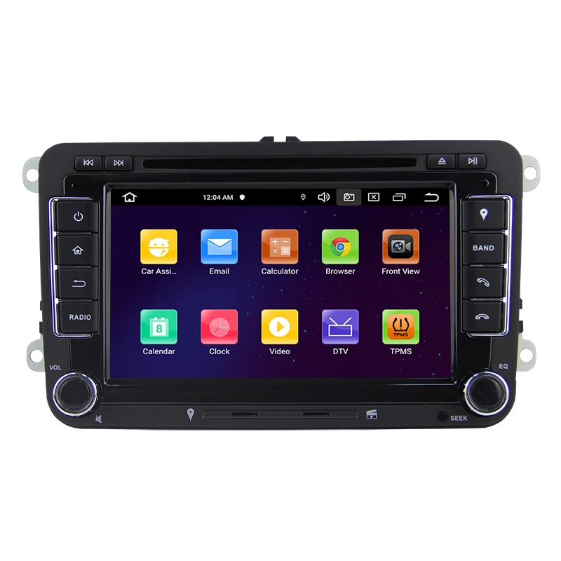 
Ersan Professional Audio Video Android 10 Car Radio Navigation for VW Skoda Golf 5 PassatCC Golf 6 Magotan Caddy TiguanJetta 