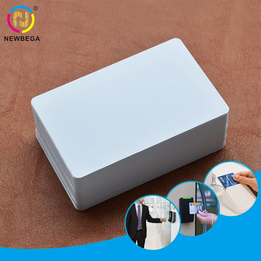 Custom Factory EM4100 125KHZ Plastic PVC Smart student card membership card employee id card for access control
