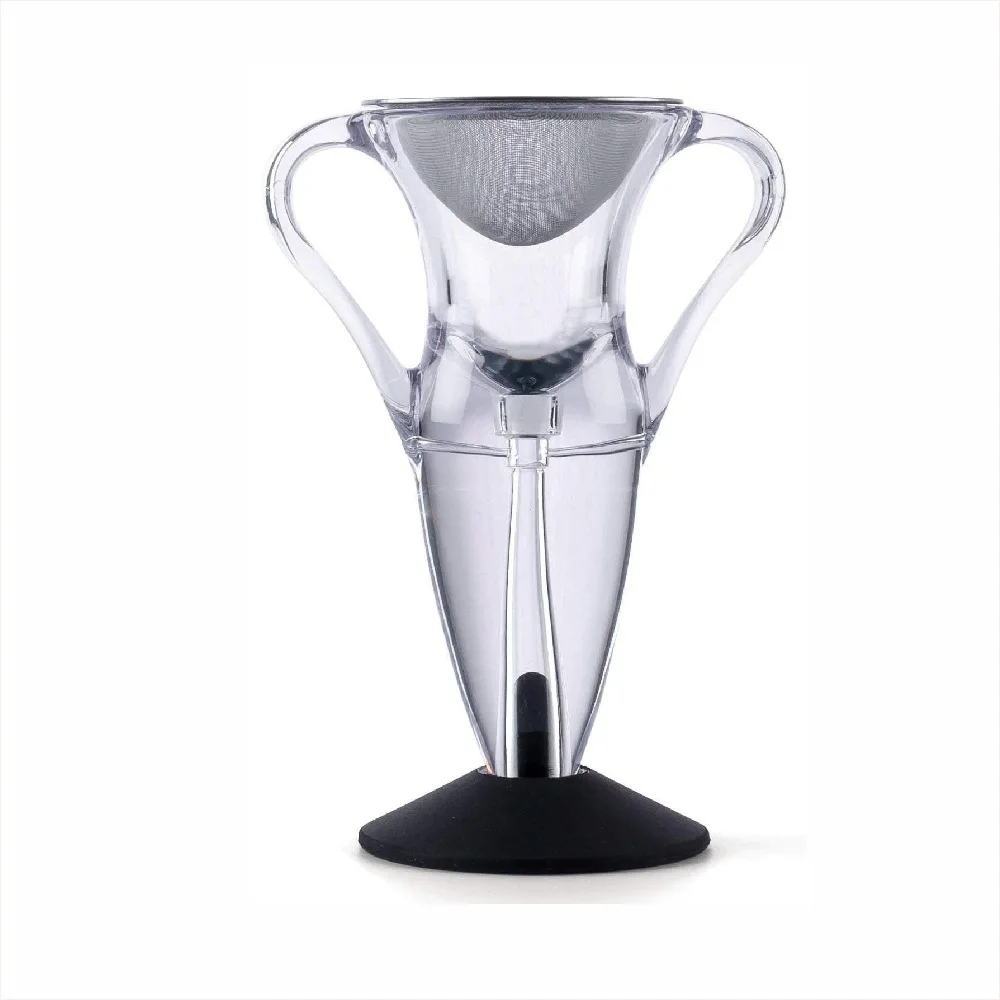 Wholesale Angel Style Red Wine Quick Decanter Wine Aerator Spout Dispenser Sets Wine Accessories