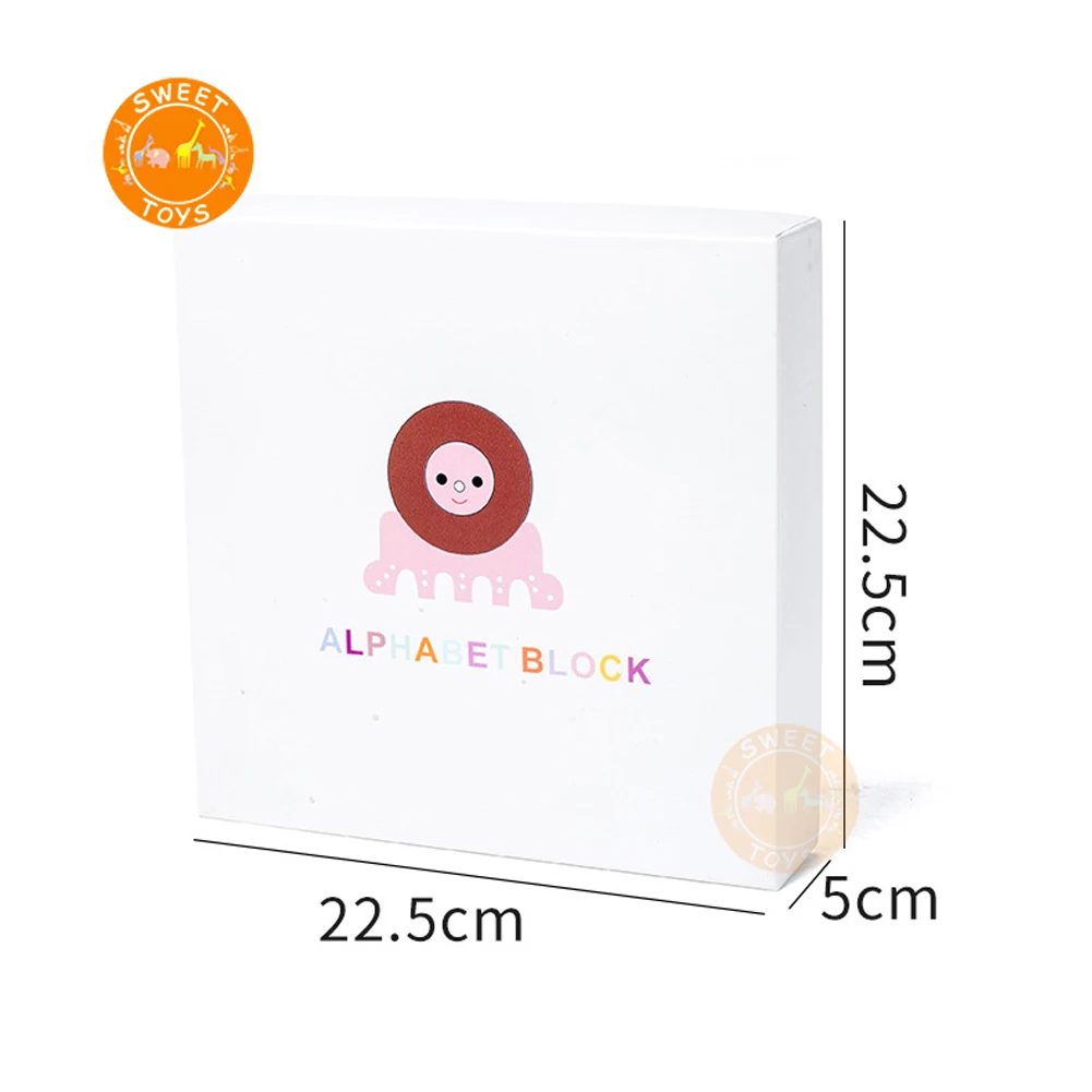 Wood Jigsaw Board Games Montessori Puzzle Toy Alphabet Block For Early Education