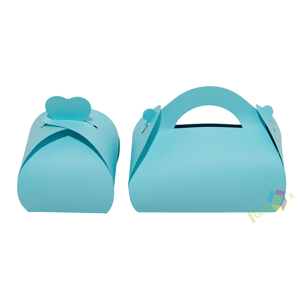 New Newest Design Christmas Craft Paper Boxes creative Christmas Eve packaging gift candy decal Paper Boxes