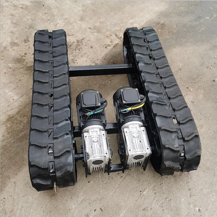 Construction Machinery Accessories Agricultural Small Hydraulic Motor Driven Crawler Chassis
