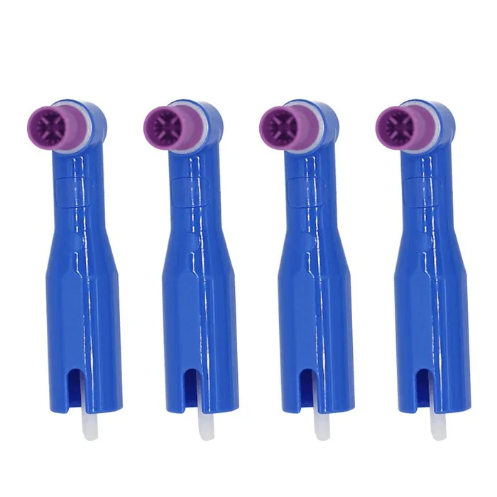 SJ Dental Disposable Prophy Angles Clear Soft Cups 90 Contra Angle High Quality Latex Free Dental Prophy Angles
