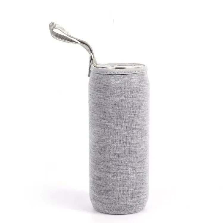 Wholesale Neoprene Thickened Creative Convenient Carrying Handle Cord Glass Insulated Mug Protective Cove