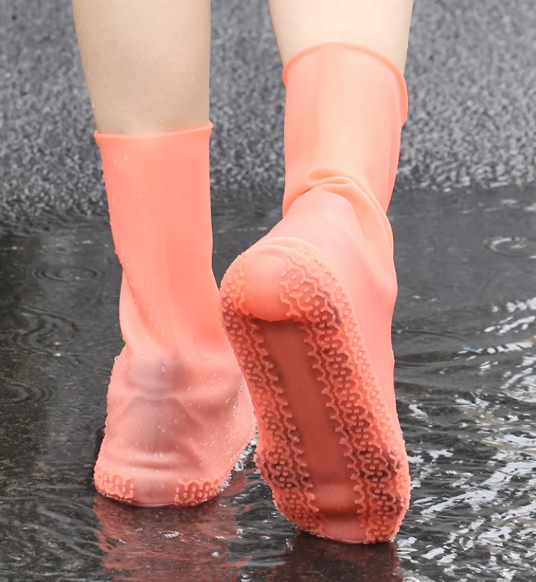 Wholesale Travel Overshoes Galoshes Silicone Cover Rain Boot Waterproof Reusable