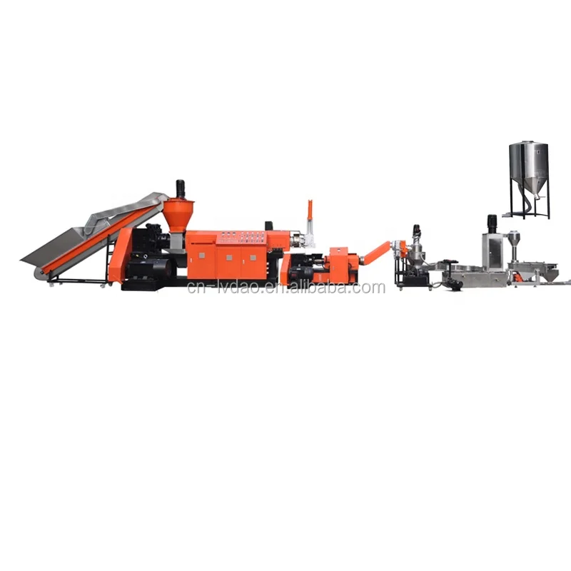 Latest Hot Selling Plastic Granulator Machine For Wet Pp Pe Film