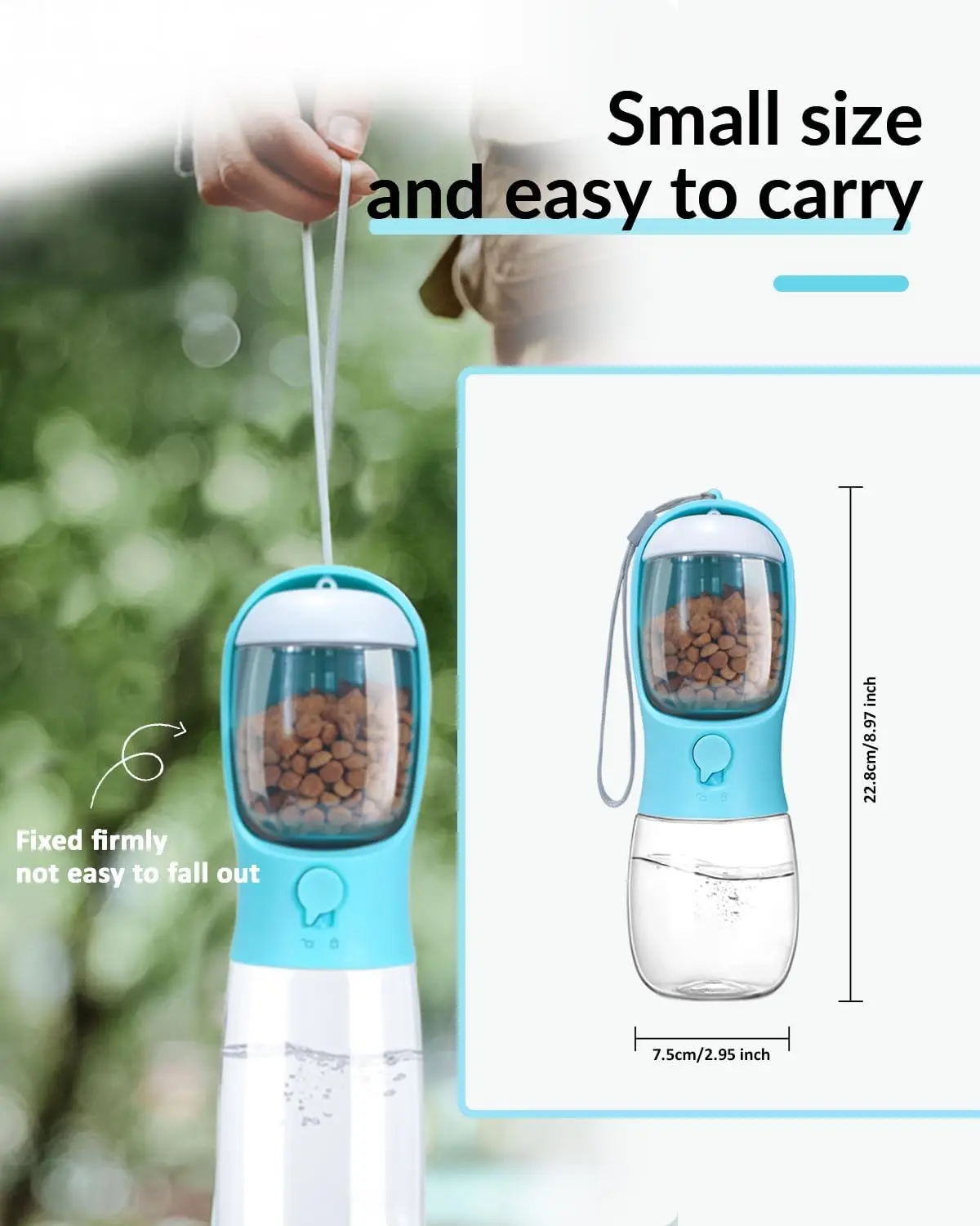Wholesale Food Grade Leakproof Outdoor Portable Travel Pet Drinker Pet Puppy Water Dispenser Cat Travel Cup Dog Water Bottle
