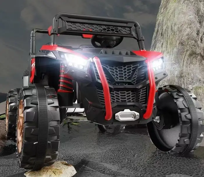 12V7ah Battery Rechargeable Two Seats High Quality Kids Ride On Off Road Car for 12 years