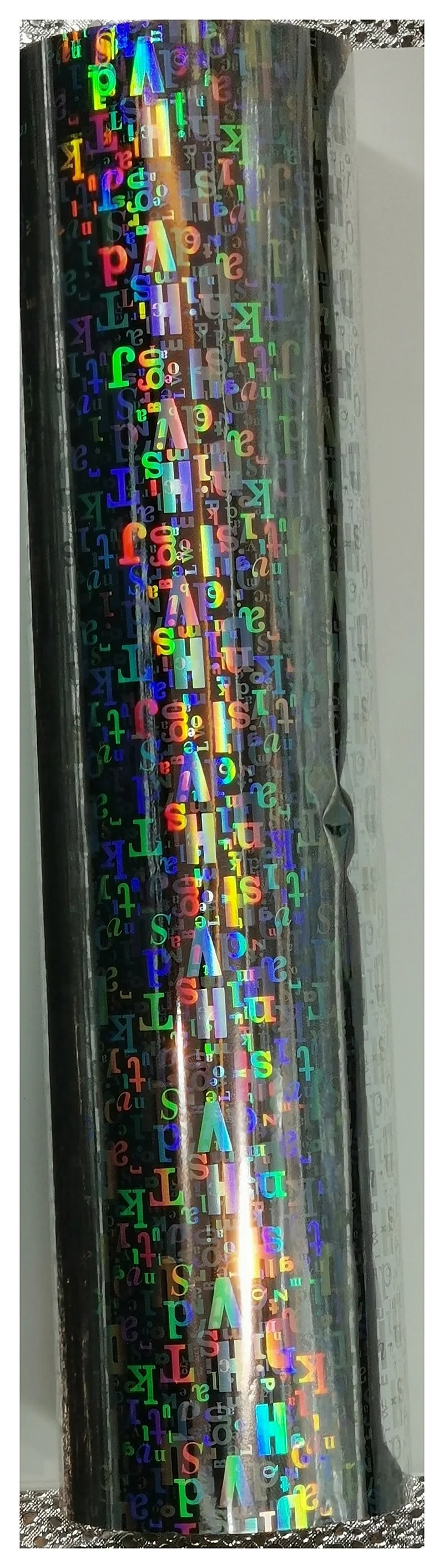 Multi color letter hot stamping foils toner foils laser printer foils gold reflective material for reactive leather fabrics