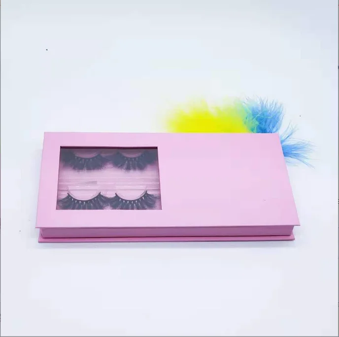wholesale 15--30mm fluffy faux mink lashes private label mink eyelashes vendor false lashes packaging boxes