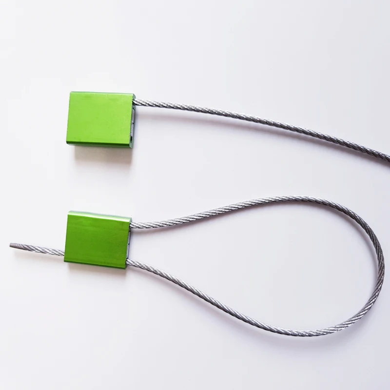 1.8 2.5 3.5mm diameter 400mm green color aluminum alloy cable entry seals for containers