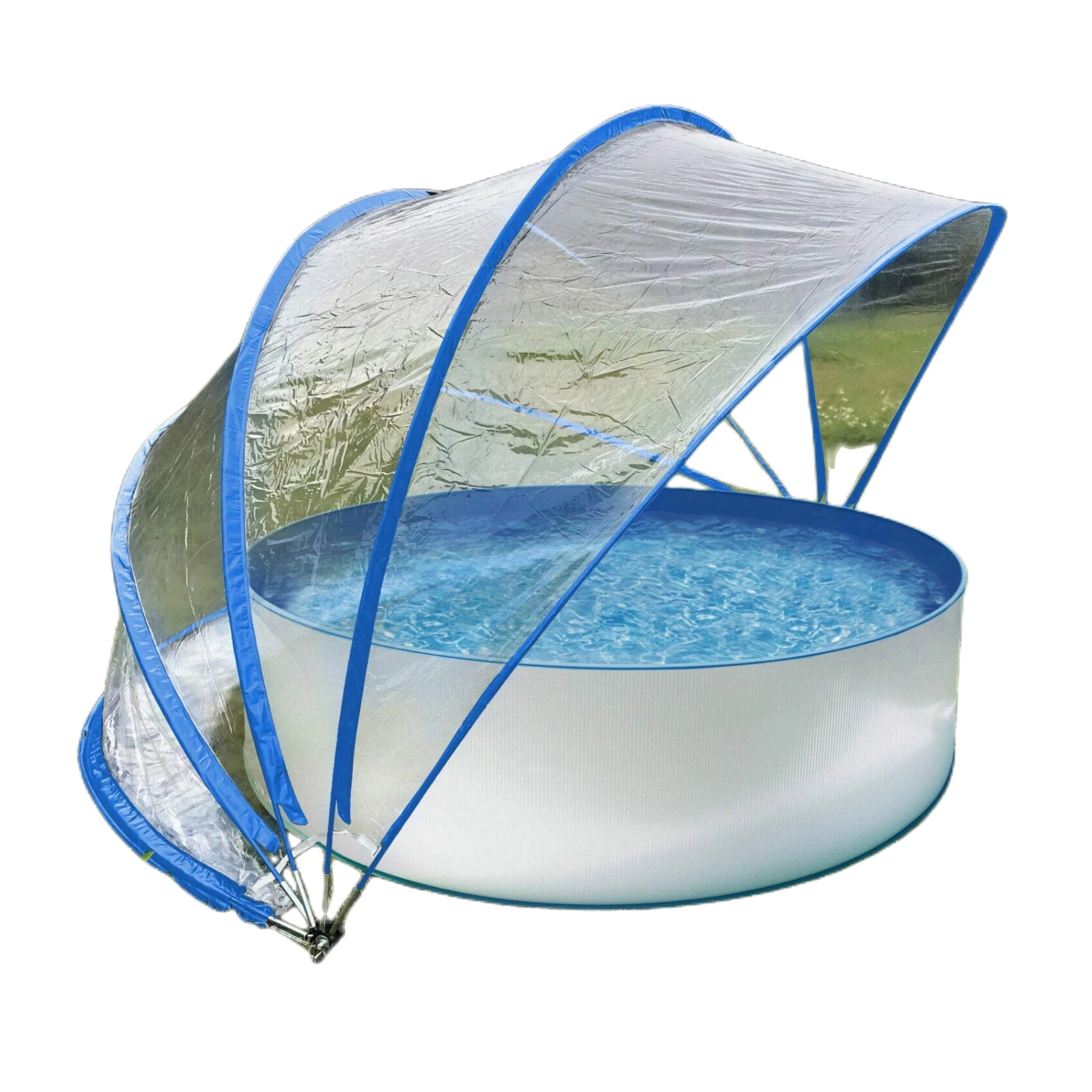automatic Germany Outdoor Garden Pool House Cover  Gazebo Canopy Dome Outdoor swimming dome pool tent