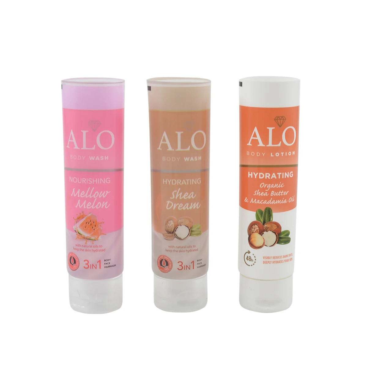 Customized Plastic Empty Tube PE Composite Tube Cosmetic Packaging Squeeze Tube Transparent 20ml40ml60ml80ml