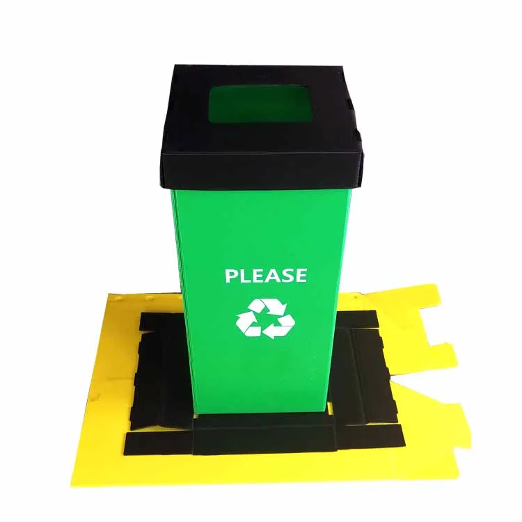 Bottle Classified Correx Recycle Bin Waste 2/3/4 Compartments 6L 20L 60L 120L Waterproof Indoor Recycling Sort Bins