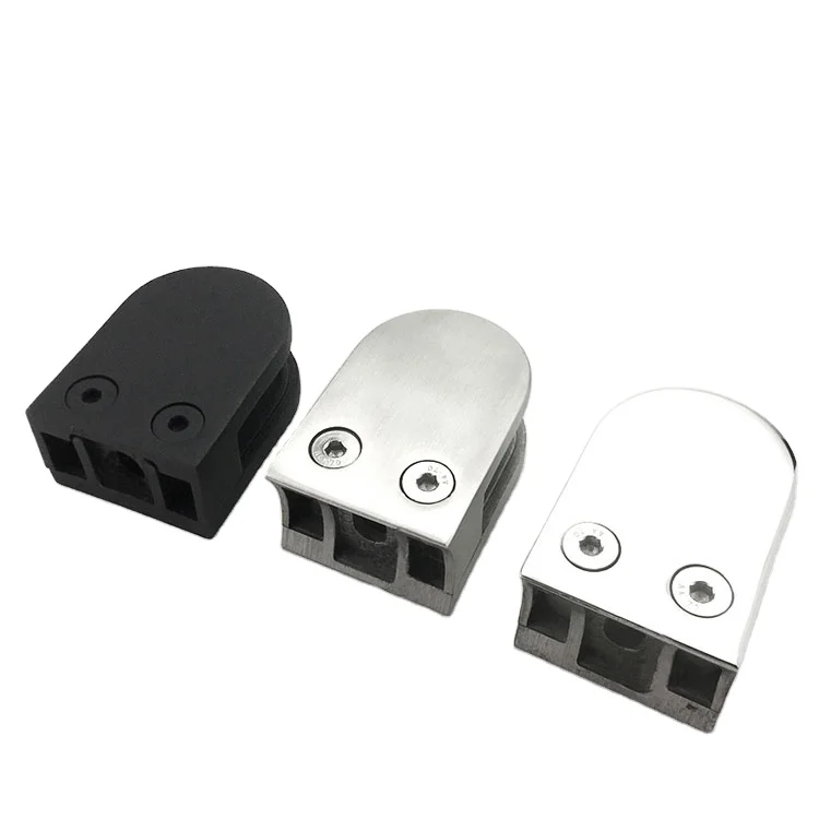 Manufacturer Customized Stainless Steel Staircase Handrail Column Glass Bracket Stainless Steel Glass Clip