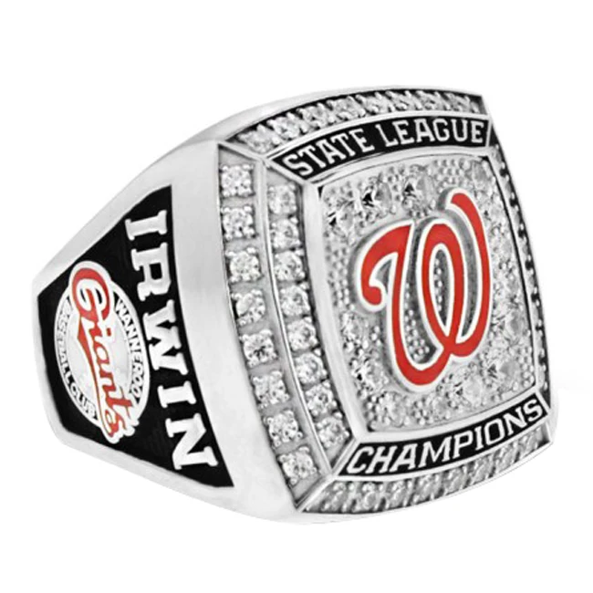 Silver jewelry findings custom champion sports championship rings mens