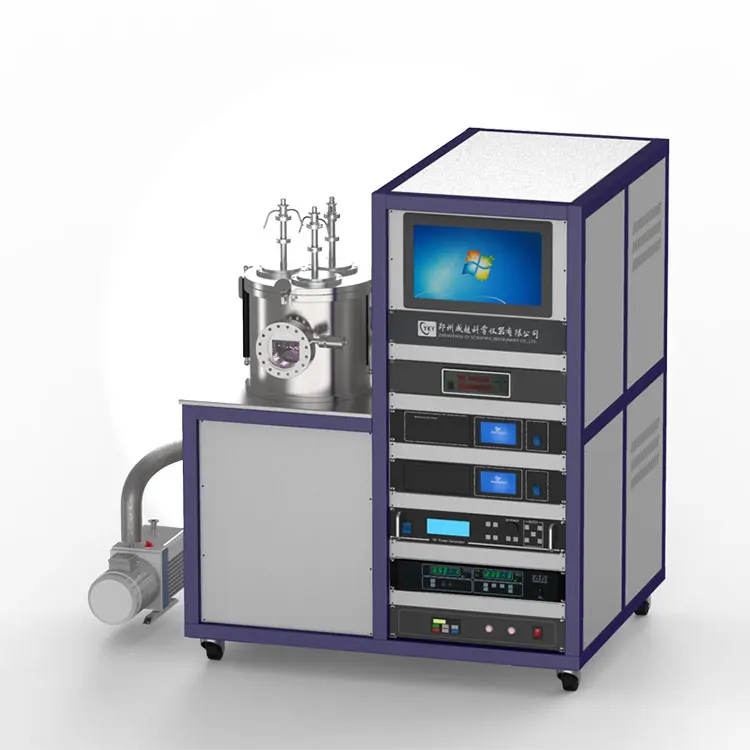 3 target  DC/RF magnetron co-sputter coating equipment for  Fe/Mo multilayer R&D